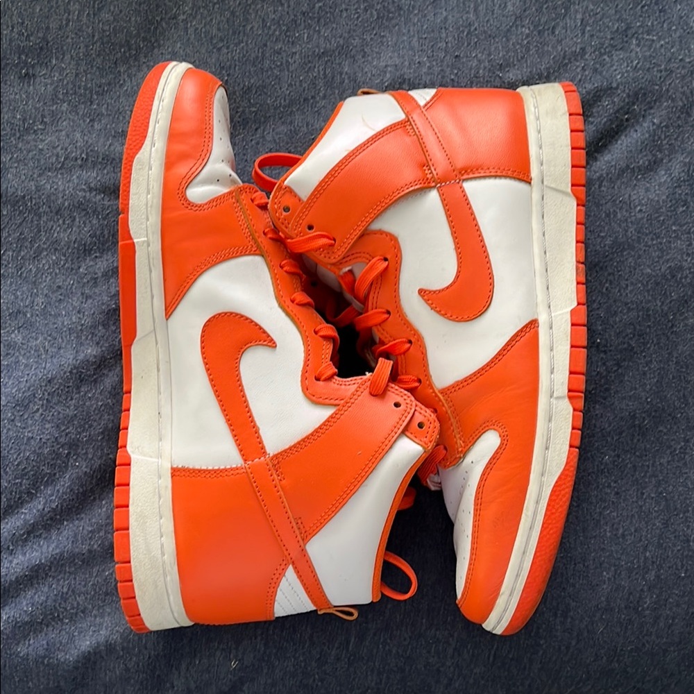 Nike Dunk High Syracuse 10.5US